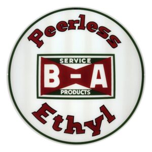 B/A Peerless 13.5" Gas Pump Globe single lens